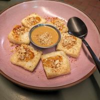 Crispy tofu with peanut sauce at Planta Queen - Fort Lauderdale in Fort Lauderdale