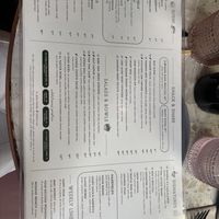 Menu page 1  at Planta Queen - Fort Lauderdale in Fort Lauderdale