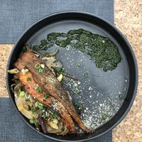 Noodle, carrots and pesto at JumJumJumJumJumJum - 점점점점점점 in Seoul