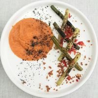 Roasted Garlic Scapes at JumJumJumJumJumJum - 점점점점점점 in Seoul