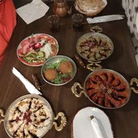 Meze mix at Mazaya in Krakow