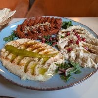 Dips at Mazaya in Krakow