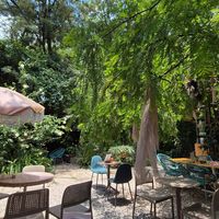 Jardín del restaurante at La Otilia - Polanco in Mexico City