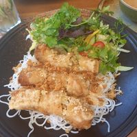 Vietnamesische Frühlingsrollen mit Reisnudeln und Gemüse (M6 in vegan) at Tô in Dresden