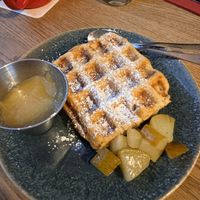 Waffeln  at Blauer Fuchs in Freiburg