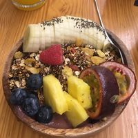 Açai bowl   at Mercador Café in Porto