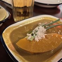 Curry with pumpkin  at The Coconut Tree in Bath