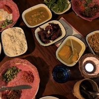 All vegan (6 mains, 3 hoppers and 2 sides) at The Coconut Tree in Bath