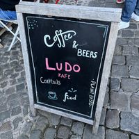 entrance - all vegan😄 at LUDO in Ghent