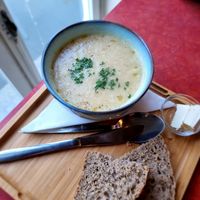 Soup at LUDO in Ghent