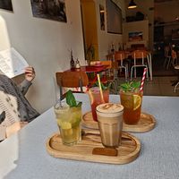 Coffee and lemonades at LUDO in Ghent