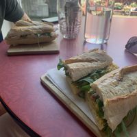 Sandwiches pikachu and la regina   at LUDO in Ghent