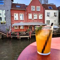 Homemade ice tea at LUDO in Ghent