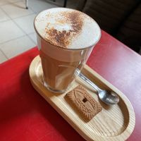 Chai latte  at LUDO in Ghent