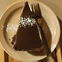 Tarte chocola at LUDO in Ghent