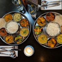 Vegan Thali for two at Malayalam in Eastbourne