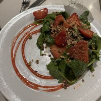 Strawberry salad- no cheese   at Universal Studios - VIVO in Orlando