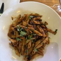 Aubergine pasta   at Universal Studios - VIVO in Orlando
