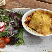Vegan (and GF) lasagne!   at Kimberley Inn in Forres