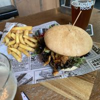 Jackfruit Burger   at Addicted to Rock in Vienna