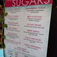 Menu at OMG Decadent Donuts in Dubbo