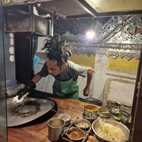 Entertainer at Pad Thai Cart in Pai