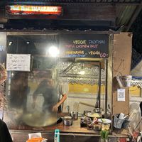 Pad Thai food cart  at Pad Thai Cart in Pai