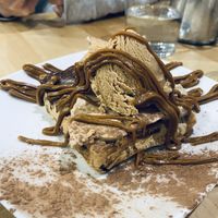 Gofre con nutella y banoffee  at Veggira in Bilbao