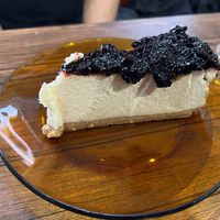 Blueberry Cheesecake (Cahew based) at Veggira in Bilbao