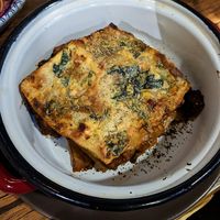 Lasagna at Veggira in Bilbao