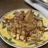Gofre de banoffee  at Veggira in Bilbao
