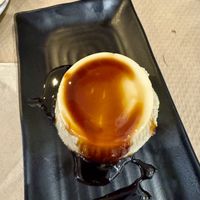 Flan  at Veggira in Bilbao