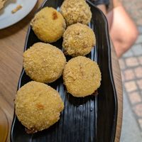 Croquetas at Veggira in Bilbao