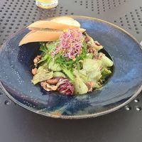 Delicious salad with wakame at Neptun in Swinoujscie