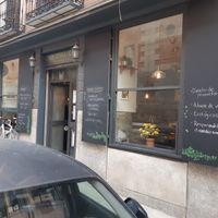 Exterior at Chia Chill Café in Madrid