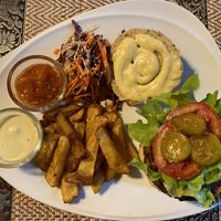Poke Burger  at Poke Bowl in Koh Chang