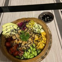 Tofu poke  at Poke Bowl in Koh Chang