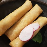 Vegetable spring rolls at Kato - City Centre in Newcastle Upon Tyne
