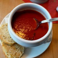 Tomato soup at Molkenhaus in Bad Harzburg
