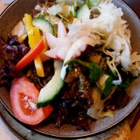 Side salad at Molkenhaus in Bad Harzburg