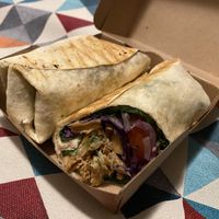 Gyros Wrap  at Entrega430 X Veggiezz in Linz