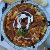 Buffalo chicken Mac n cheese   at Garden Patch by the Sea in Quincy