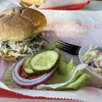Lobster roll   at Garden Patch by the Sea in Quincy