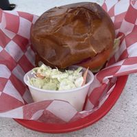 Chickn sandwich was delish    at Garden Patch by the Sea in Quincy