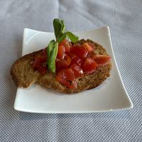 Amuse bouche  at Fiore di Pietra in Capolago