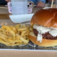 Hamburguesa de Heura  at San Jorge in Nueva