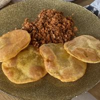 Tortos veganos  at San Jorge in Nueva