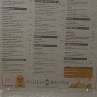 Carta at Pasillo Oriental in Cordoba