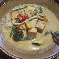Green curry with tofu   at Isaan Thai Cuisine in Mallorca