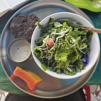 Farm Salad! at Solitude Farm of Auroville in Auroville